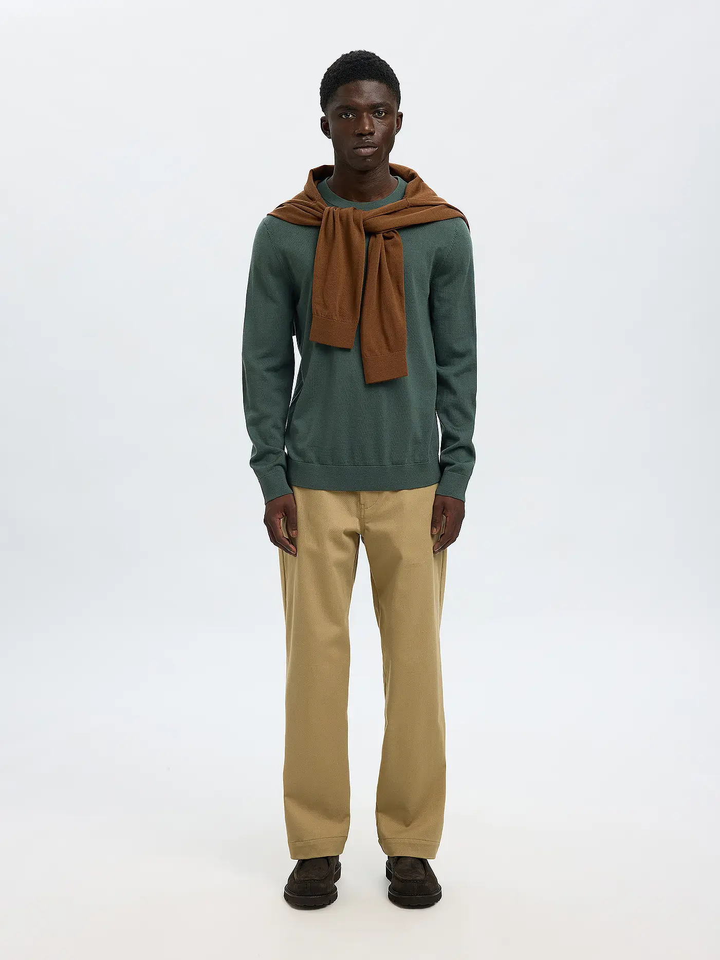 SELECTED | Pullover SLHTRAY | dunkelgrün